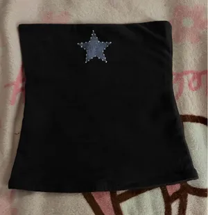 Hollister tank top dark blue xs thumbnail 1