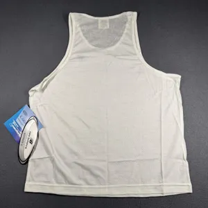 New Balance Tank Top Womens Medium White CoolMax Mesh Running Singlet NWT thumbnail 9
