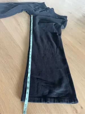 Nike women’s wide leg black sweatpants SIZE XL thumbnail 7