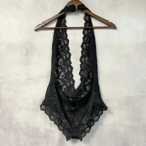 Adore Me Womens Lace Bodysuit Large Coquette Boudoir Romantic Goth Femme Fatale thumbnail 2