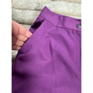 Nobody's Child Purple Womens Trousers Pants Sz 4 Wide Leg High Rise thumbnail 3