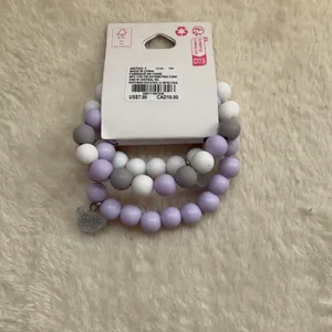 Claire’s Bracelets Purple thumbnail 3