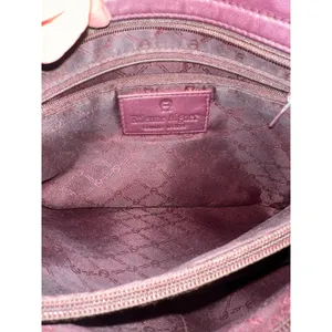 90's vintage Etienne Aigner burgundy leather shoulder bag purse horseshoe logo thumbnail 5