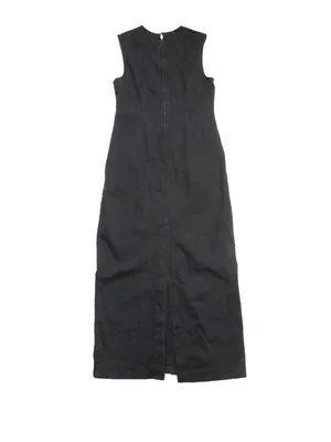 NWT Reformation Kendi Denim Midi in Washed Black Sleeveless Stretch Dress 10 thumbnail 10