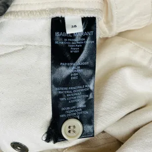 Isabel Marant Evalia Tapered Cotton Cargo Pants‎ thumbnail 7