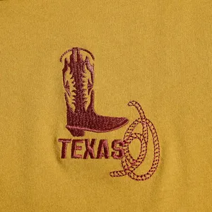 New Tags Madewell x Made Some Souvenirs “Texas” Embroidered Tee Small Cropped thumbnail 2