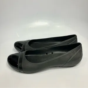 Crocs black ballet flats size 9‎ thumbnail 4