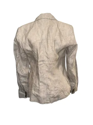 NWT- Quince 100% European Linen Structured Blazer Size Small thumbnail 5