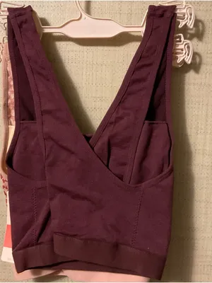Chinese Laundry Pink Leopard & Burgundy Seamless Tank Duo thumbnail 3