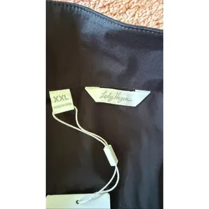 Lady Hagen Black Rain Jacket XXL Lightweight Zip Up Velcro Sleeves thumbnail 3