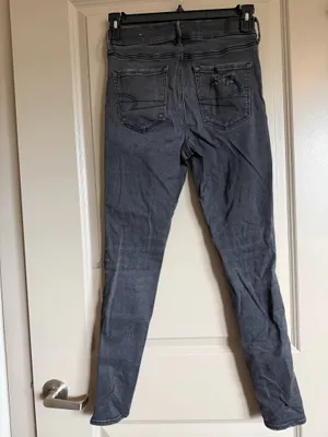 American Eagle Skinny Jeans Ripped thumbnail 3