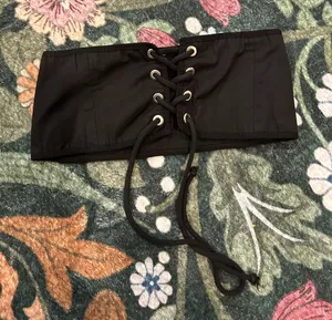 Zara black crop top (M)  thumbnail 1