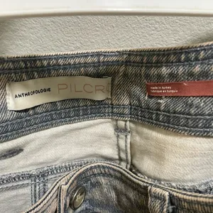 PILCRO Barrel Womens Jeans Size 27 Wide Leg Baggy BLUE High Rise Anthropologie thumbnail 2
