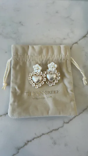 The Pink Reef Anthropologie Earrings thumbnail 2