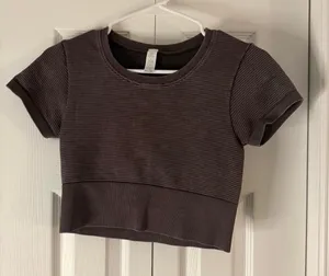 Ribbed Seamless Aerie Top thumbnail 1