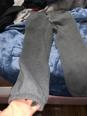 Gray Grey Sweatpants thumbnail 1
