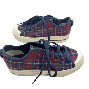 NWT Adidas Nizza RF Platform Plaid Shoes Women's Sz 7 thumbnail 4