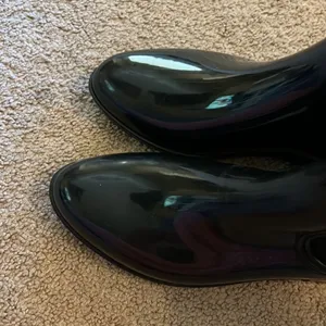 Inc rubber rain boots 7‎ Black thumbnail 5