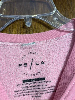 PacSun LA Pacific Sunwear Pink Graphic Crewneck Sweatshirt thumbnail 3