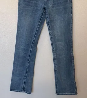 Makers of True Originals blue low rise bootcut jeans thumbnail 3