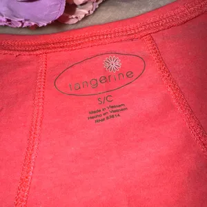 Tangerine Pink Athletic Top thumbnail 10