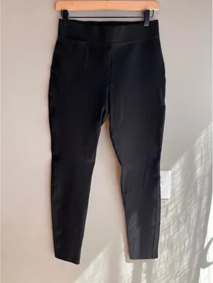 Quince Ultra Stretch Skinny Ponte Pants Black Medium thumbnail 5