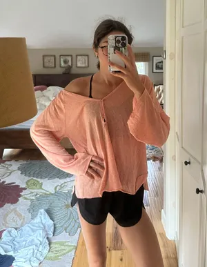 Urban Outfitters Oversized Flowy Long Sleeve thumbnail 1
