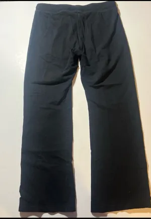 Low Rise Flare Sweatpants Black thumbnail 3