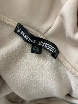 Playboy Missguided Zip-Up x Oversized Hoodie thumbnail 3