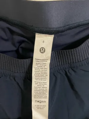 Lululemon NWT Narrow Waistband Tennis Skirt Skort True Navy Size 8 thumbnail 11