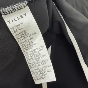Tilley Jacket Womens Medium Black Tilley Loves Golf Full Zip Mock Neck Active thumbnail 12