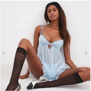 For Love & Lemons Izzy Slip Dress blue size XS thumbnail 1