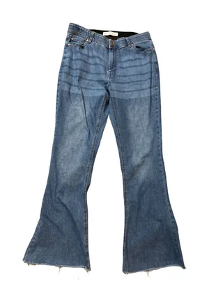 Women’s Blue Flared Jeans thumbnail 1