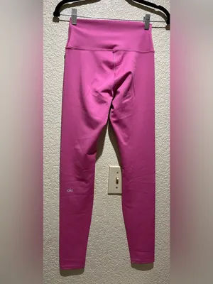 Alo Yoga Airlift High Waist Pink Leggings Size M thumbnail 4