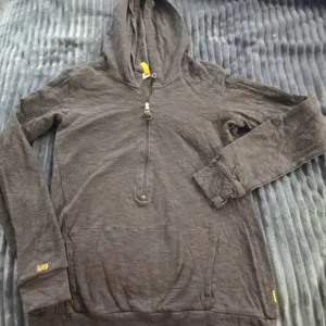 Lucy 1/2 Zip Gray Hoodie S thumbnail 1