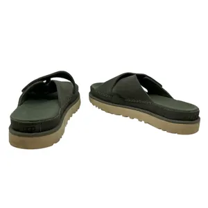 UGG‎ Goldenstar Cross Slide Sandal Olive Green Suede Size US 9.5 thumbnail 10