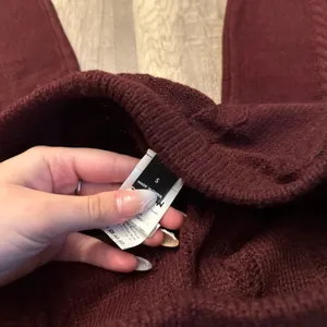SHEIN Burgundy Cable Knit Sweater Lounge Set thumbnail 5