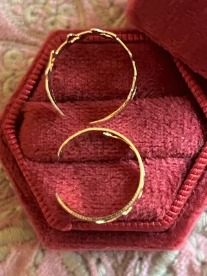 Women’s 10K Gold Plated (2) Toe Ring Set thumbnail 1