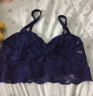 Vs Pink Lace Bralette thumbnail 2