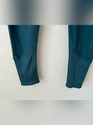 Lululemon Alo yoga High-Waist Alosoft Lounge Leggings midnight green large ribbed waist thumbnail 11