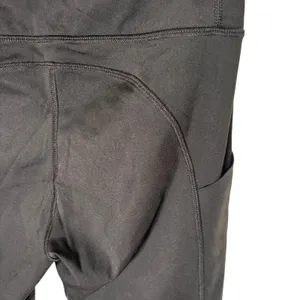 Vuori Stride Leggings Black High Rise Cropped Running Tight Pockets VW429 Size M thumbnail 5