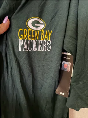 NEW NFL Green Bay Packers Dark Green Robe with Logo size XL thumbnail 2