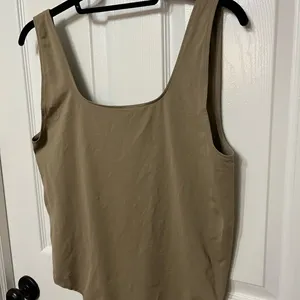 SKIMS 4X thong bodysuit‎ scoop tank tan thumbnail 2