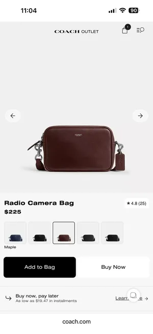 Coach Camera Bag Crossbody thumbnail 4