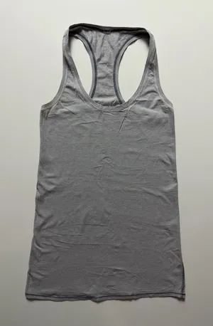 Lululemon Every Yogi Tank, Wee Stripe White Fossil, Fits Size S/M thumbnail 1