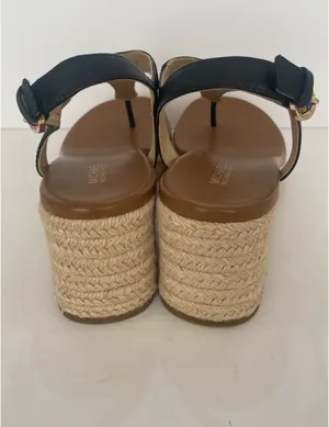 Michael Michael Kors black Laney espadrilles wedge heels size 8 thumbnail 3