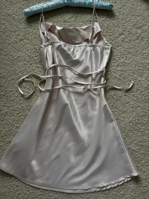Cider Silk Mini Dress Finish thumbnail 2