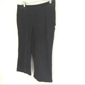 Alfred Dunner black pull-on grandma denim pants 10P‎ thumbnail 2