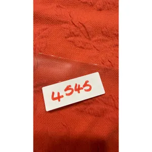 Tommy Bahama Womens Coral Orange Jacquard Tropical Leaf Full Zip Sweatshirt M thumbnail 6