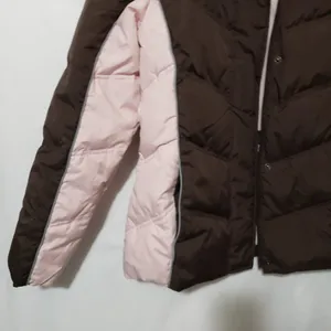 Maralyn & Me M Pink Brown Gorpcore Puffer Ski Jacket thumbnail 6